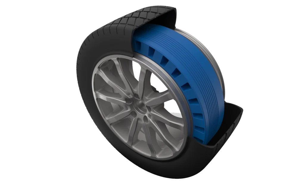 Michelin PAX Runflat System for Armored SUVs and Cars