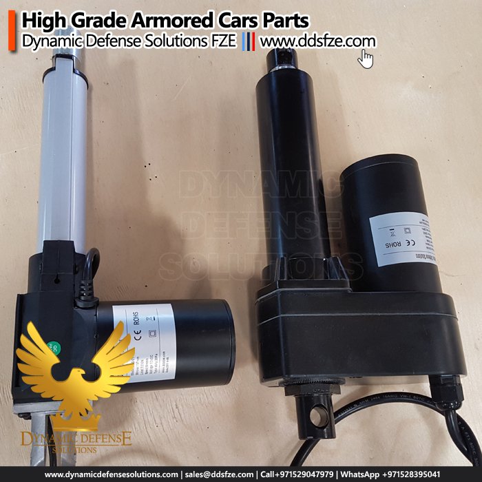 Heavy Duty Actuators for Lifting Armored Door Glass