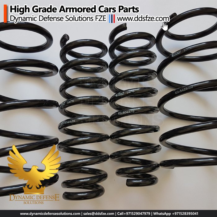 Armored Car Coil Springs front and Rear